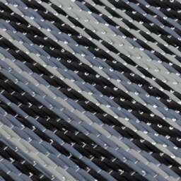 Rainbow Outdoor Rug Dark Grey - 1020 - thumbnail 2