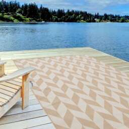 Ecology Outdoor Rug Beige - 600Be - thumbnail 6