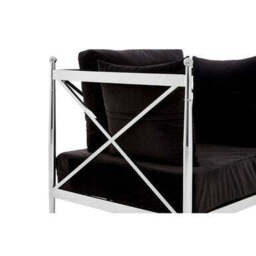 Novo Chair With Silver Lattice Arms - thumbnail 6