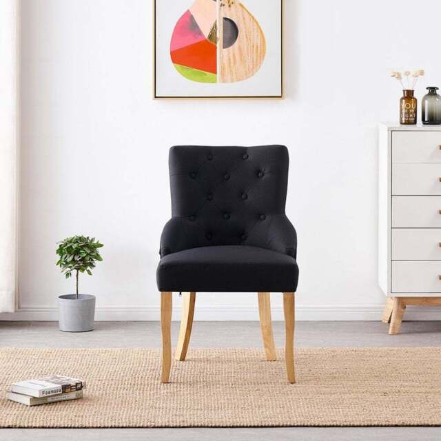Kensington LUX dining chair - Black