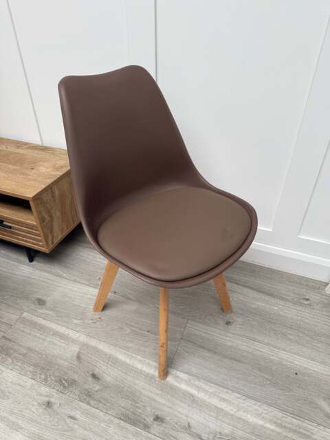 Jamie Tulip Chair - Brown - image 1