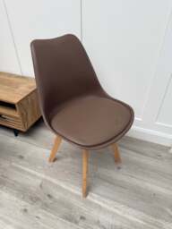 Jamie Tulip Chair - Brown - thumbnail 1