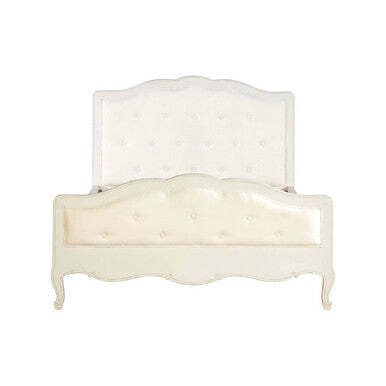White Double Bed - Loire - image 1