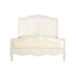 White Double Bed - Loire - thumbnail 1