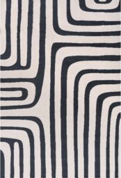 Loft Geometric Blue Rug - 240X340 cm