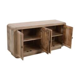 Preston Mango Wood 4 Doors Large Sideboard - thumbnail 4