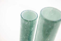 CYLINDER Vase - GREEN WHITE Colour by DutZ - thumbnail 1