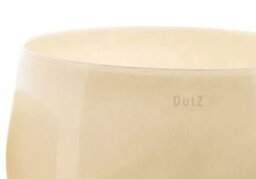Decorative RIEKY Glass Bowl - BEIGE by DutZ - thumbnail 2