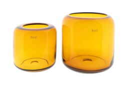 VASE MAZURKA - AMBER by DutZ - thumbnail 1