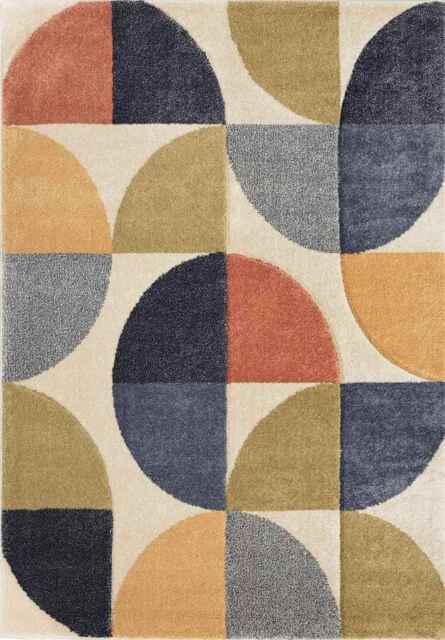 Newport Geometric Rug – Bold Multicolour Design - image 1
