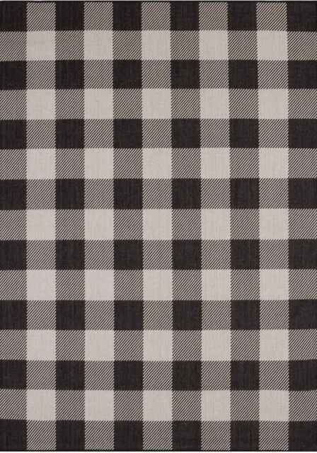 Ecology Outdoor Rug Black - 700BL - image 1