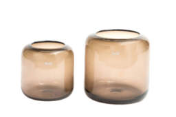 Vase MAZURKA - SMOKY BROWN Colour by DutZ - thumbnail 2