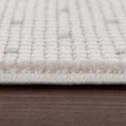 Carmel Cream-Grey Dots Rug - 6080 - thumbnail 4