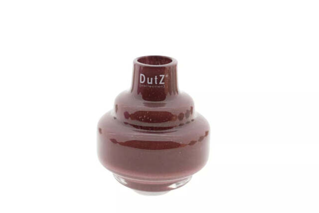 Vase URTII SMALL - H14 D11 cm / Red