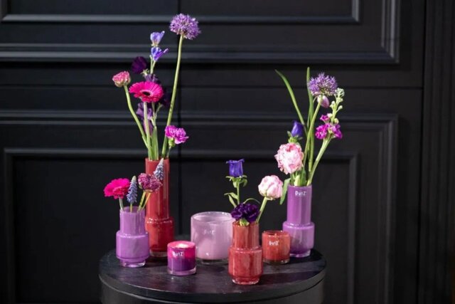 Vase RONA - RASPBERRY - image 1