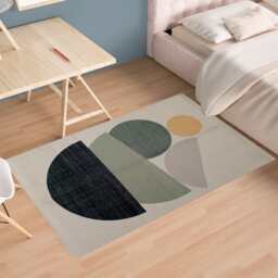 OLIVIA ROCCO Printed Rug Tokyo Design Modern Non-Slip Soft Durable Floor Rug For Living - thumbnail 4