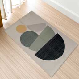 OLIVIA ROCCO Printed Rug Tokyo Design Modern Non-Slip Soft Durable Floor Rug For Living - thumbnail 2