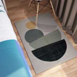 OLIVIA ROCCO Printed Rug Tokyo Design Modern Non-Slip Soft Durable Floor Rug For Living - thumbnail 5