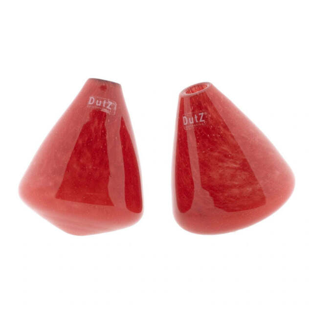 TUMBLING VASE - H12 D10 cm - RED - image 1