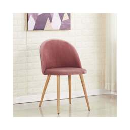 Lucia Dallas Dining Table and Chairs Set of 4 - an Oak Dining Table & Set of 4 Velvet Dining Chairs - thumbnail 5