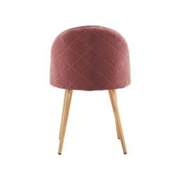 Lucia Velvet Dining Chair Set of 2 - thumbnail 5