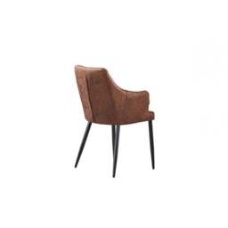 Zarah LUX faux leather chair - thumbnail 6