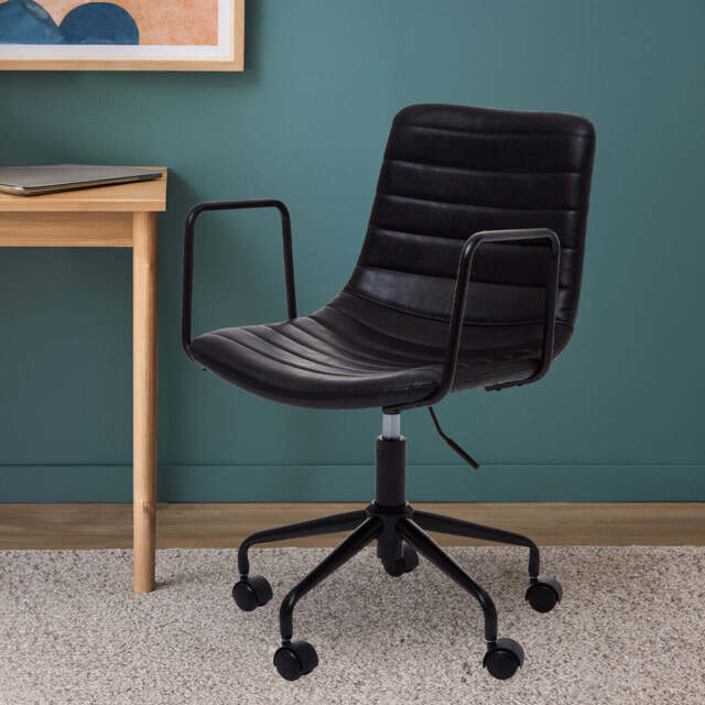 Black Home Office Chair - Forbes - image 1