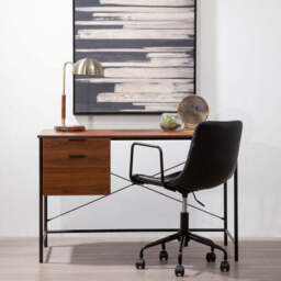 Black Home Office Chair - Forbes - thumbnail 3