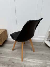 Jamie Tulip Chair - Black - thumbnail 3
