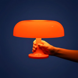 The Ambient Mushroom Desk Lamp - Orange / AU Plug / No Bulbs Included