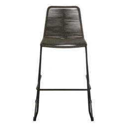 Grey Rope Bar Chair - Sisal - thumbnail 2
