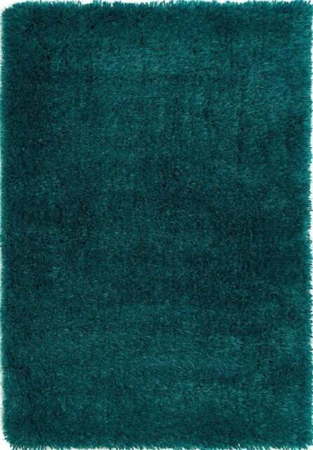 Chicago Dark Teal Shaggy Rug - 140X200 cm