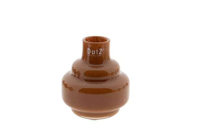Vase URTII SMALL - H14 D11 cm / Orange