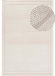 Carmel Cream Bordered Rug - 6060 - 200X290 cm
