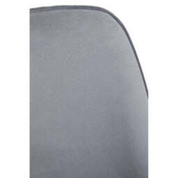 Grey Velvet Dining Chair - Demi - thumbnail 6