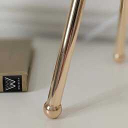 Sara Gold Tripod Feather Table Lamp - thumbnail 4