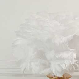 Sara Gold Tripod Feather Table Lamp - thumbnail 3