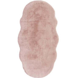 Luxury Pink Faux Fur Rug - thumbnail 6