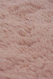 Luxury Pink Faux Fur Rug - thumbnail 3