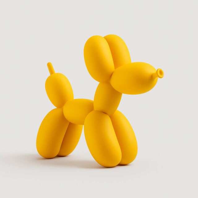Balloon Dog Sculpture (15 Colors) - image 1