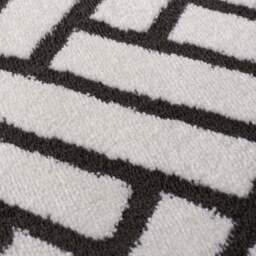 Loft Chevron Dark Grey Rug - thumbnail 3