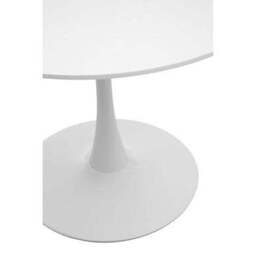 Laila White Large Round Dining Table - thumbnail 6