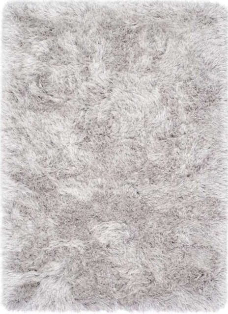 Extravagance Silver Grey Shaggy Rug - 160X230 cm