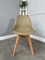 Jamie Lorenzo Dining Chair - Vanilla - thumbnail 2