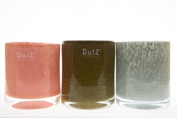 Glass Candleholder Vase CYLINDER 3 - H23 D16 cm - by DutZ