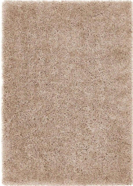 Chicago Latte Shaggy Rug - 200X290 cm