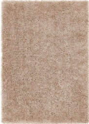 Chicago Latte Shaggy Rug - 200X290 cm