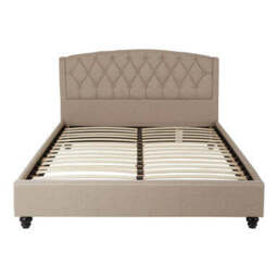 Beige King Bed - Josephine - thumbnail 3