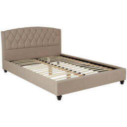 Beige King Bed - Josephine - thumbnail 4