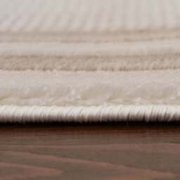 Carmel Cream-Beige Bordered Rug - 6060 - thumbnail 5